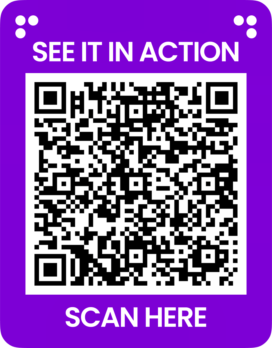 QR Code to Digital Menu Demo