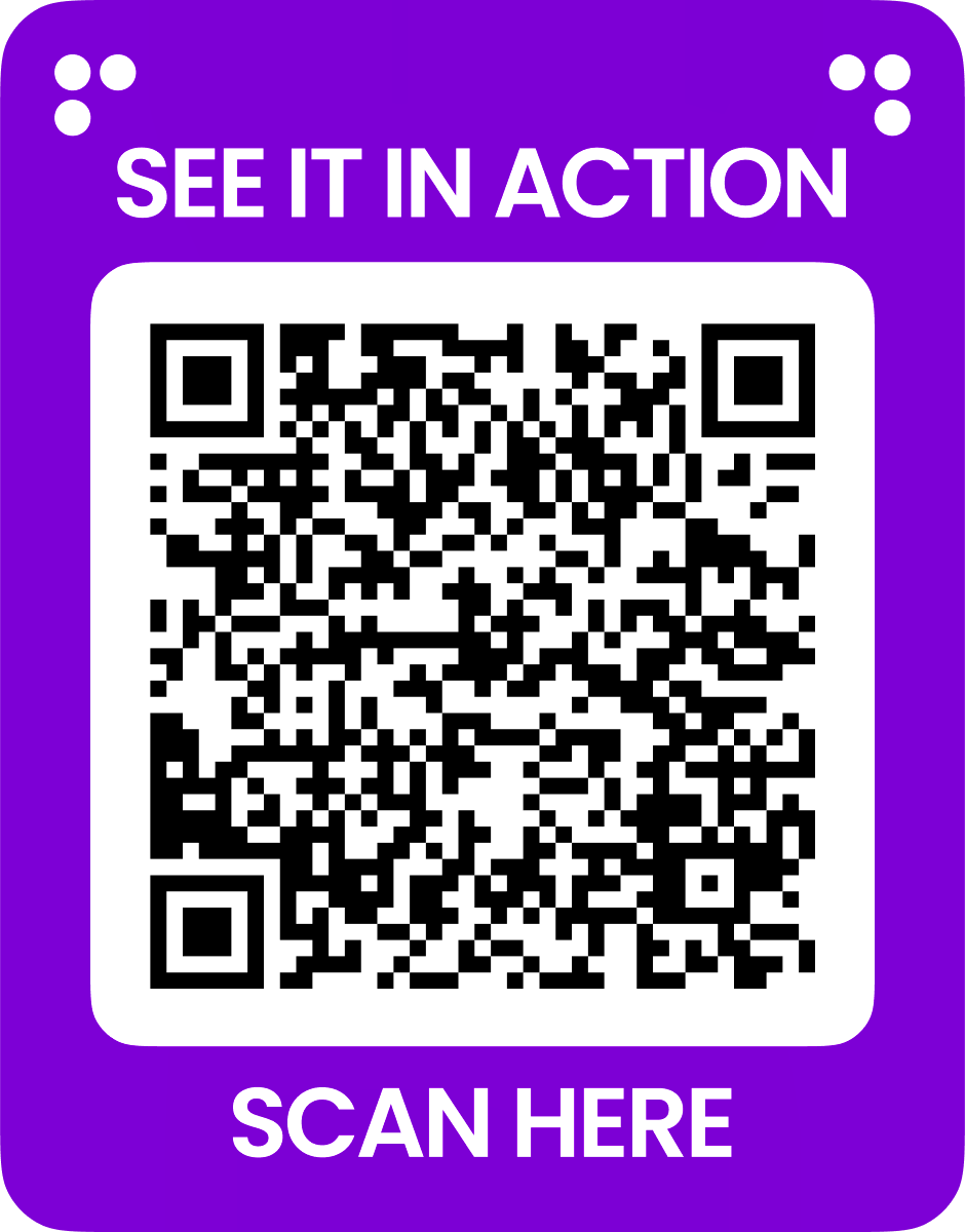 QR Code to Digital Menu Demo